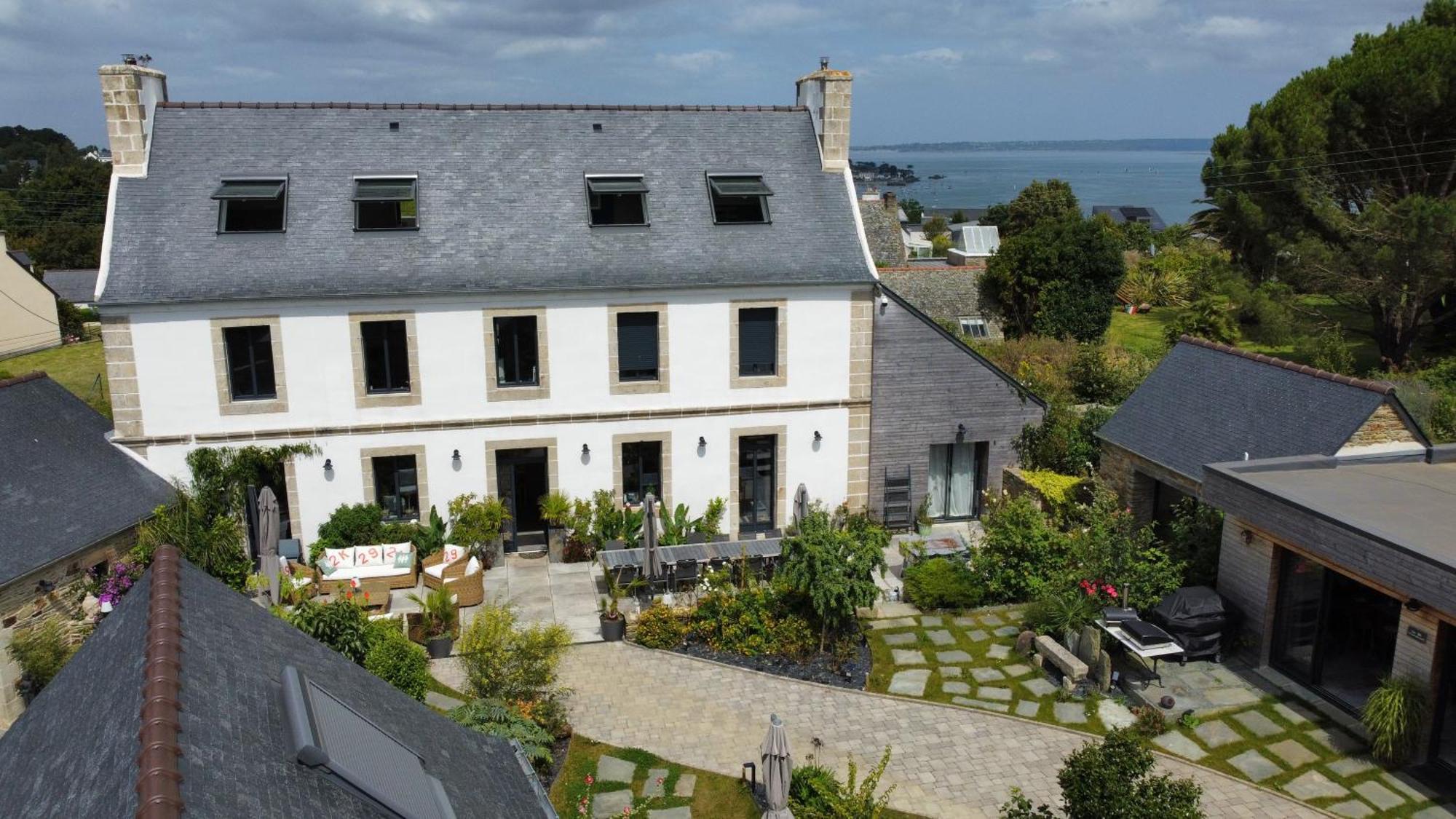 L'Ardoisiere, Maison D'Hotes Et D'Amis Locquirec Exterior photo